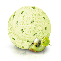 «MOROZPRODUCT» kiwi-gooseberry dessert whipped in ditches